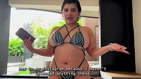 Plumpish Busty Bootylicious Latina Chick Goes Crazy With Hefty BBC Of Her Dad's Employee