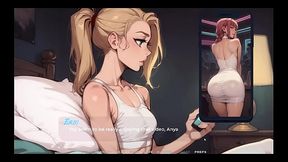 My New Girlfriend [ TABOO Hentai Game ] Ep.4 STEPSIS offering NUDES and twerking for her STEPBRO !