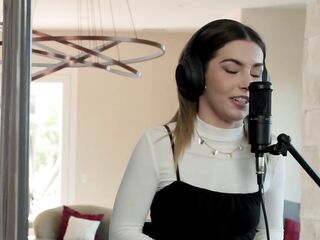 Podcast turns into a sex session for Chanel Camryn