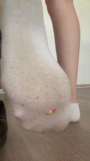 You&#039;re so small, Barely bigger than a speck of dust under my dirty white socks