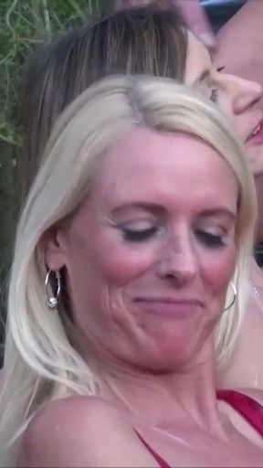 Epic moment from &quot;German MILF Dirty Tina and Kacy Kisha in Public Group Sex&quot;