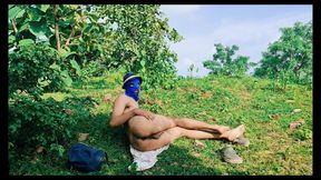 Teen Boy Nude in Forest