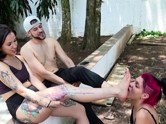 Arthur And Nika - Cruel Couple And Pathetic Slaves! - Full