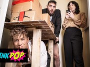 TWINKPOP - Felix Fox Deepthroats His Boss Tony D'Angelo's Hard Dick Before Ripping His Pants Off