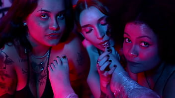 Foot Worship, Tickling Fetish &amp_ Wax Play with Bratty Girls!