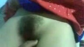 My salacious Indian chick flashes her goodies in the train