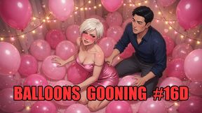 Balloons Gooning #16D: Latex Pressure Dominion (Animated, Music, Text)