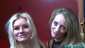 Most Beautiful Blonde Sluts in a Bukkake Party