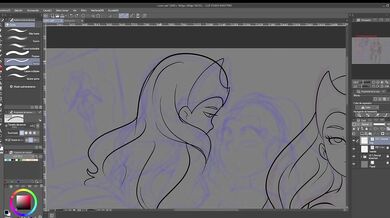 Wanda big ass teased in animated hentai lesbian fantasy speeds to climax