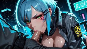 Neon Ghost of the Midnight Grid - Ai Video