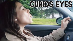 Curios eyes (smoking) - FULL HD