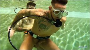 510 - Men Only - Tony Carruso and Julio Filming their First Real Underwater Sex Part 2