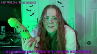TentickleToys Frankie Review - Busty Mad Scientist Loves Monster Dildos - BustySeaWitch