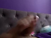 Quick jerk off before starting my day.Twink busting a load