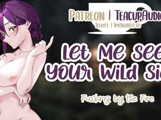 Let Me Watch Your Wild Side (F4M) (Stripped Hike) (Cabin Getaway) (Banging by the Fire) ASMR Audio PORN