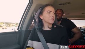 pierced brunette gisele wrecked by black cock