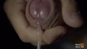 MACRO CUMSHOT SPERM ERUPTION