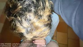 Cruising Fucking Beautiful Passive Twink Buttock Outdoors and Filling Her Butt with Cum