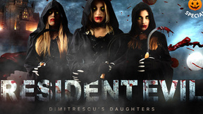 Resident Evil Village: Dimitrescu Daughters A XXX Parody