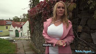 Public Agent - Jizzing into my College Friend'_s Mom'_s Mouth