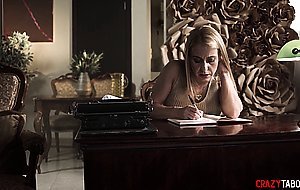 Wet blonde MILF Nikky Thorne thinking about rough pussy fucking action