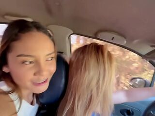 Some girls pick me up at an uber and one ends up sucking me off while we're walking - Tommy Miller