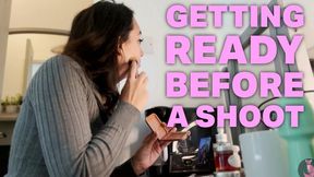Getting Ready Before A Shoot
