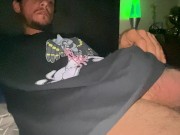 Gamer DILF Native Ecstasy At It Again Milking His Huge Cock For You 🫵 I Want You To Cum With Me 🫵