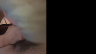Femboy providing head - Webcam two