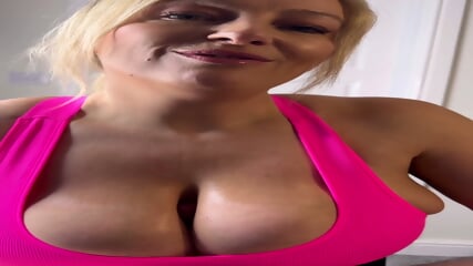 Fucking Step Mom's Massive Tits