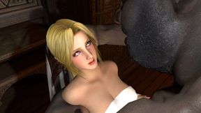 Busty Blonde Bride Helena Douglas Fucked and Bred By a Black Monster Cock