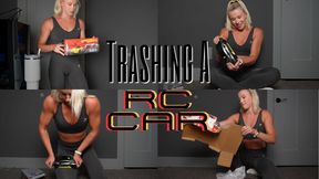 Trashing A RC Car
