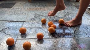 Sneaker-Girl Gym-Lady - Orange Crush