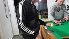 Me, Carmona, Opaido Carmona and Viking De Taubat Started a Game of Pool Naked