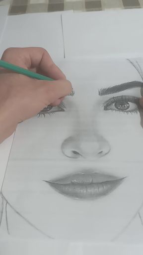 A Beatiful Girl Draw for You I Hope You Will Like It