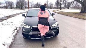 Outside Winter Nudist