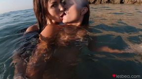 Gorgeous Babes Surrender to Sapphic Sunrise Heat