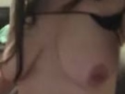 Huge Tits Micro Bikini Strip Tease