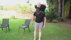 Big Daddy & Tom Lift and Carry Harold