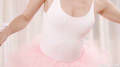 Redhead Ballerina Lina Joy Tirelessly Fucks A Hard Cock