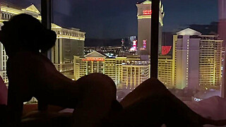 VEGAS DANCERS FUCK IN HOTEL - Hot Silhouette Sex