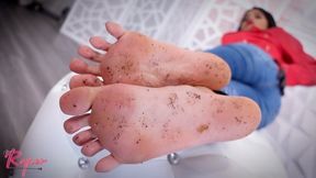 Personal Foot Cleaner! Ft Miss Roper - 4K