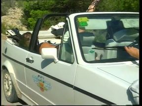 Anal orgy on the road