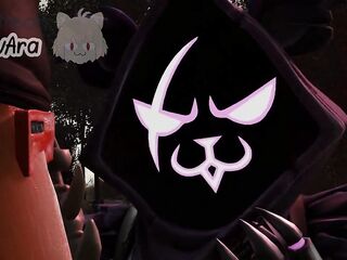 Meowskull smack the Raven Team Leader Twat