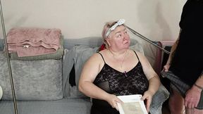 My mother-in-law teaches me her favorite BBC technique intimately