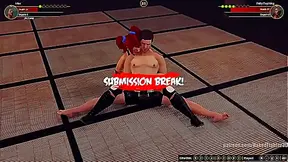 Gigi Battles Polly Naked in Steamy 3D Hentai Showdown
