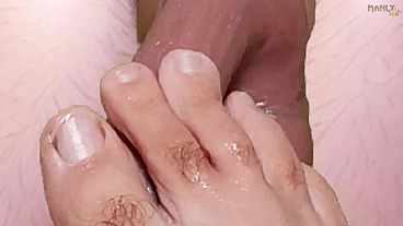 Step Gay Dad Series - The Wrong Door - Hotel footjob fiasco!
