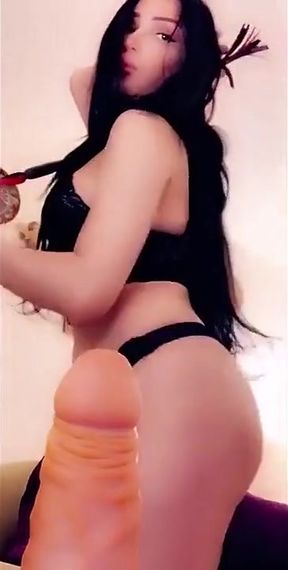 BDSM Lesbian Licking Foot and Fuck