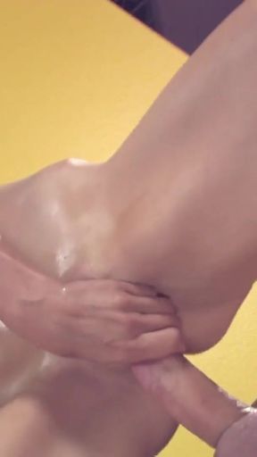 Having her face fucked before rough anal is what the blonde needs to orgasm   Clip 3