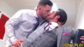 Hot Office Lust: Mike DeMarco Sunny Colucci Collide in Steamy Gay Sex – MenAtPlay
